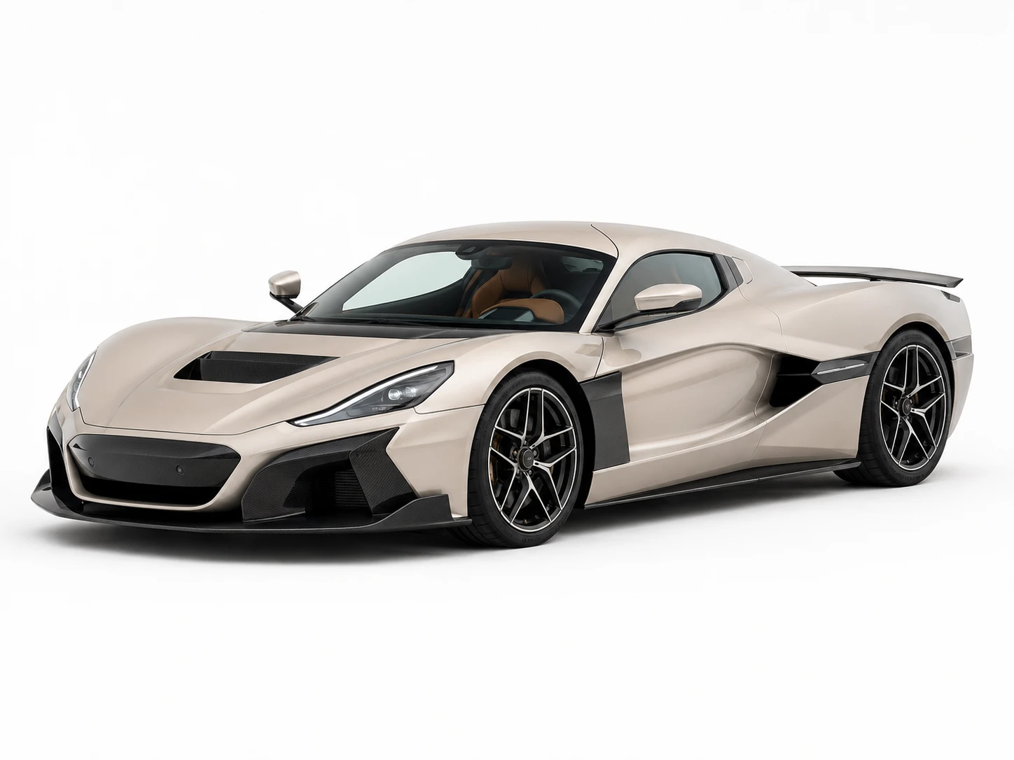 Rimac Nevera luxury sports car rental in Sarandë for special occasions