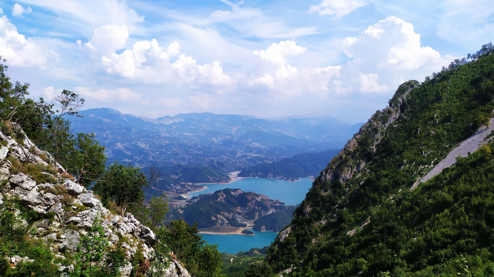 The Blue Eye natural spring near Sarandë Albania reachable by rental car